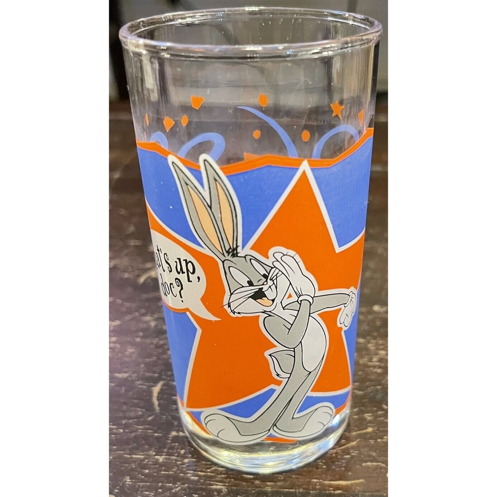Looney Tunes 2000 Bugs Bunny Smuckers Jelly Glass Mil-Looney-Um